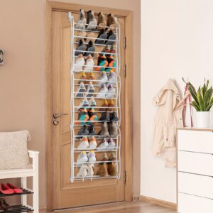 12 layers hanging rack wall mounted shoe rack door back