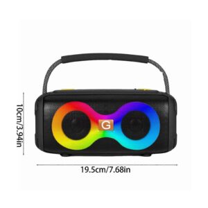 Sub Bluetooth Speaker with Rubber Hand Grip