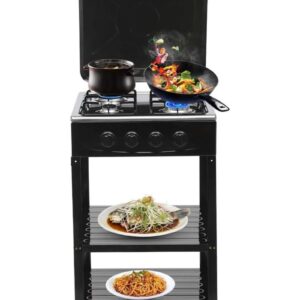 Stainless Steel 4 Burner portable outdoor