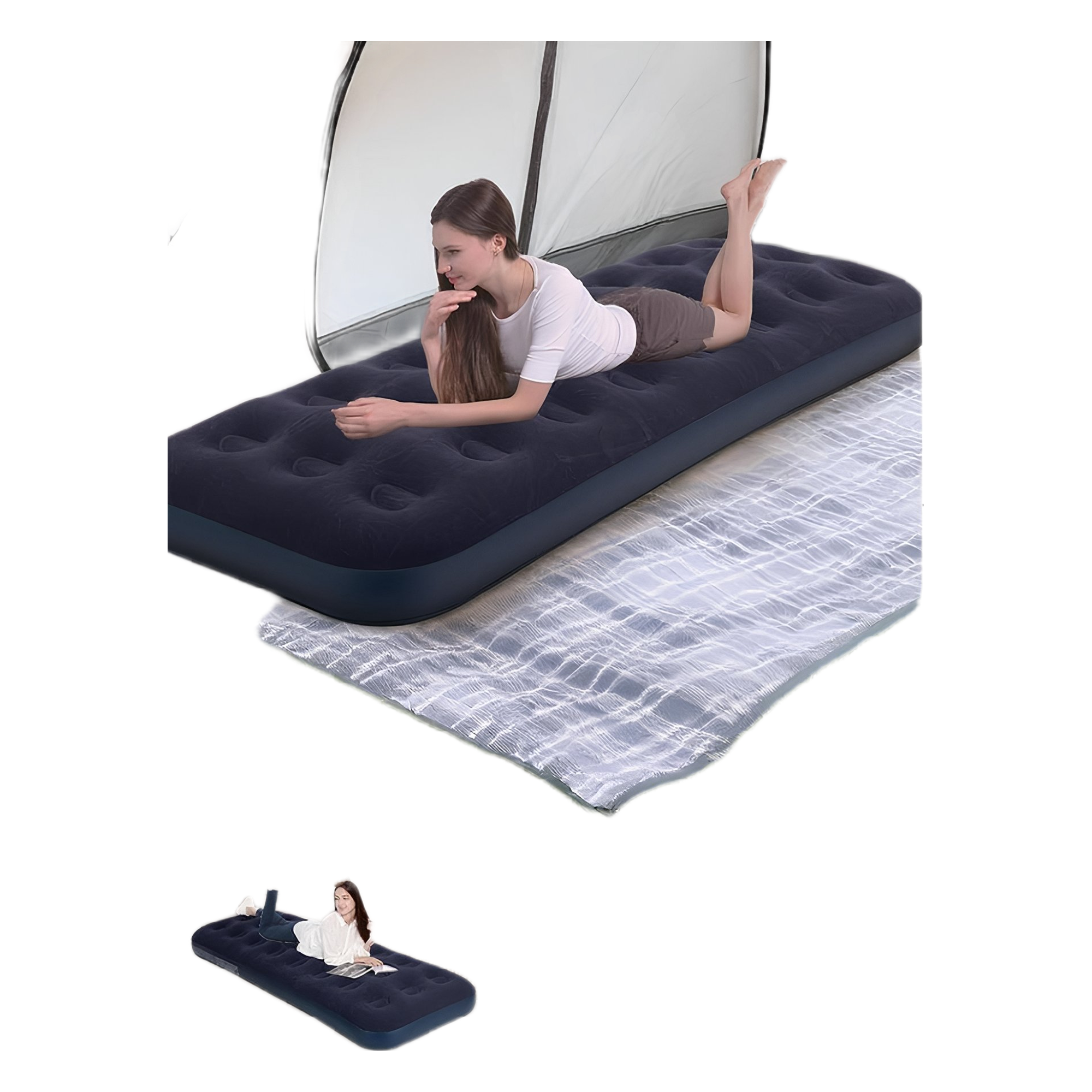 Avenli Flocked Airbed