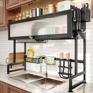 luxury metal dish drying rack