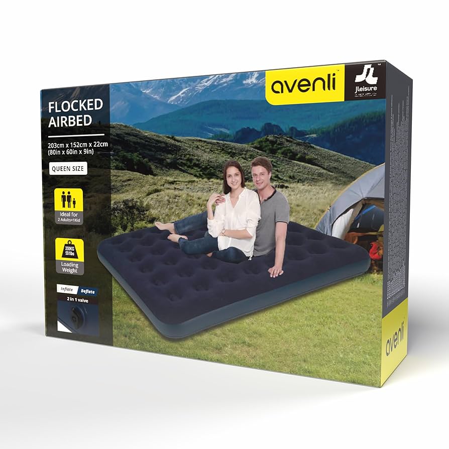 Avenli Flocked Air Bed