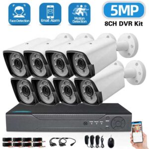 Jortan 8CH 8MP PoE Security Camera System