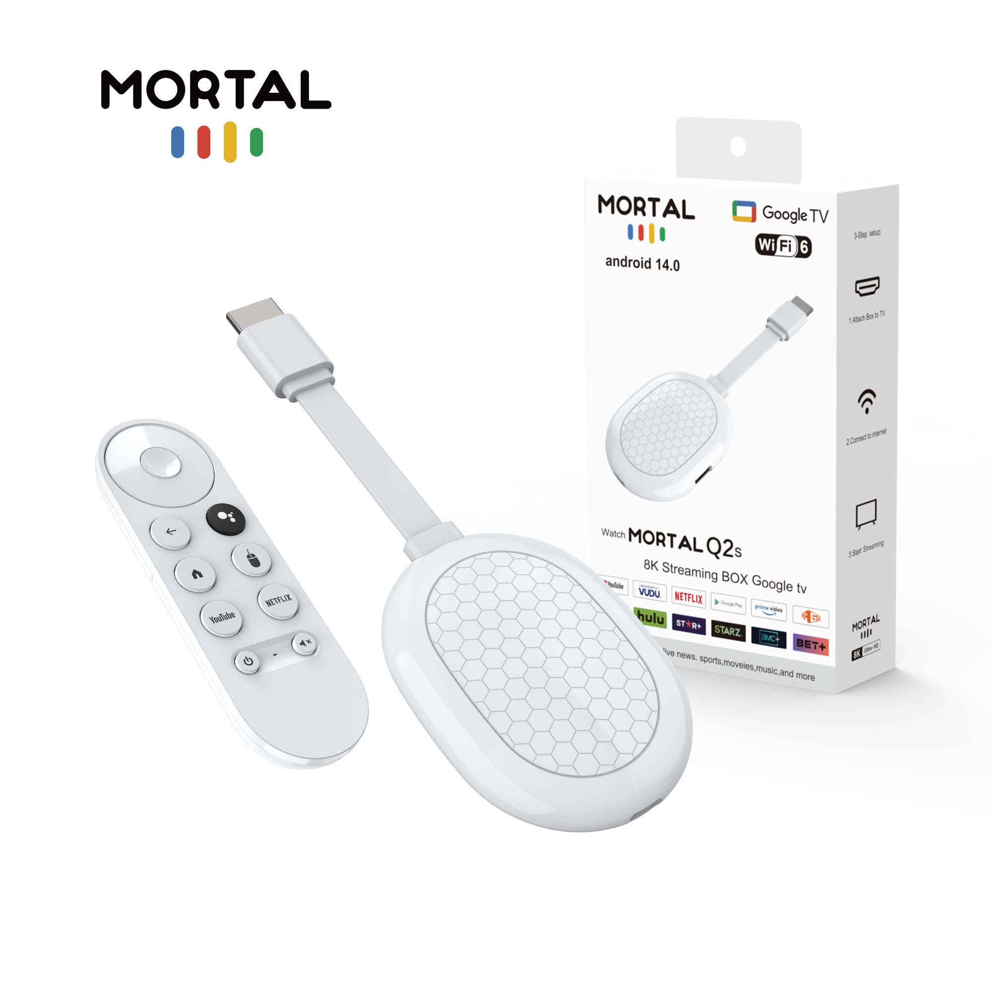 MORTAL Q2 Ultra BT5.X TV stick