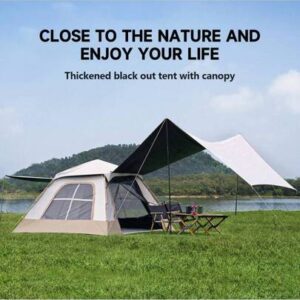 Cabin Tent Easy Setup, Automatic Pop Up Tent