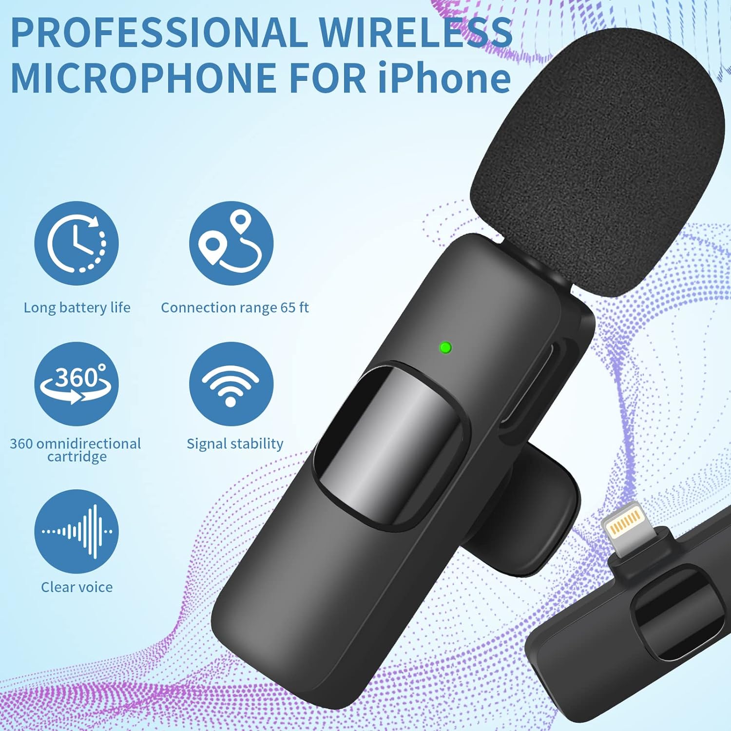Wireless Lavalier Microphone